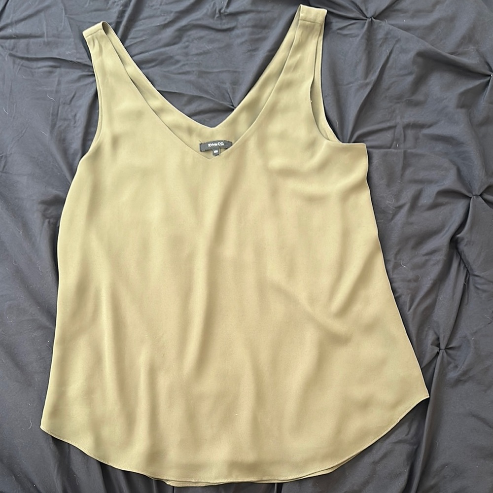 Olive Green Women's Top